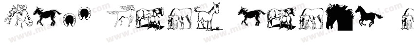 lhf work horse rough字体转换